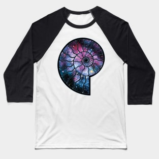 Ammonite & Space I Baseball T-Shirt